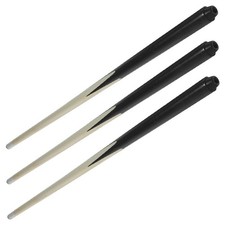 Kids Pool Cue Stick 48cm Short Billiard Cue for Beginners 3Pcs Set