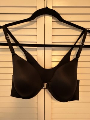 Soma 34C Black Front Closing Vanishing Back Bra 