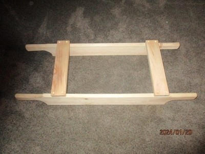 Wooden skids for Small engines