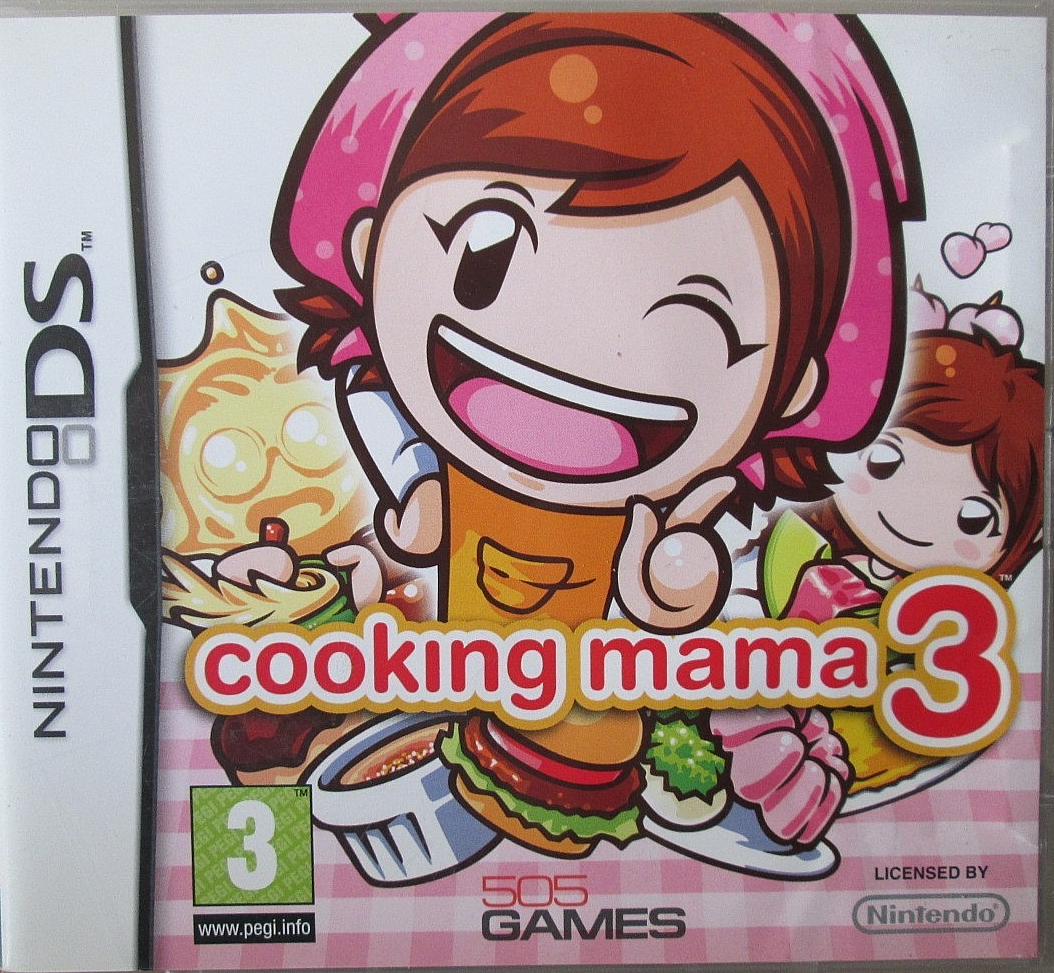 Cooking Mama 3 (Nintendo DS, 2009)