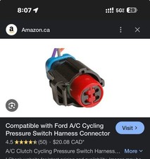 Ford Pressure Switch Air 4 Cables