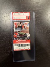 AUBURN Tigers Georgia Bulldogs Full Ticket Stub 2014 Away Nick Marshall