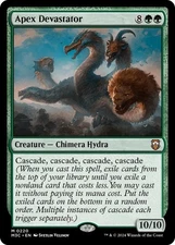 Apex Devastator 220 MTG Commander M3C Mythic NP