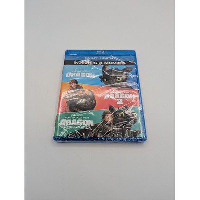 How To Train Your Dragon 3-Movie Collection Blu-ray Digital Trilogy Sealed