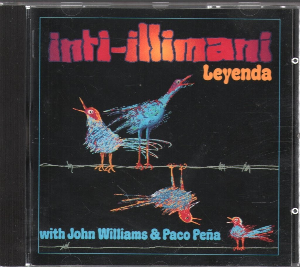 Inti-Illimani John Williams Paco Pena Leyenda CD Europe Cbs 1990 MK45948