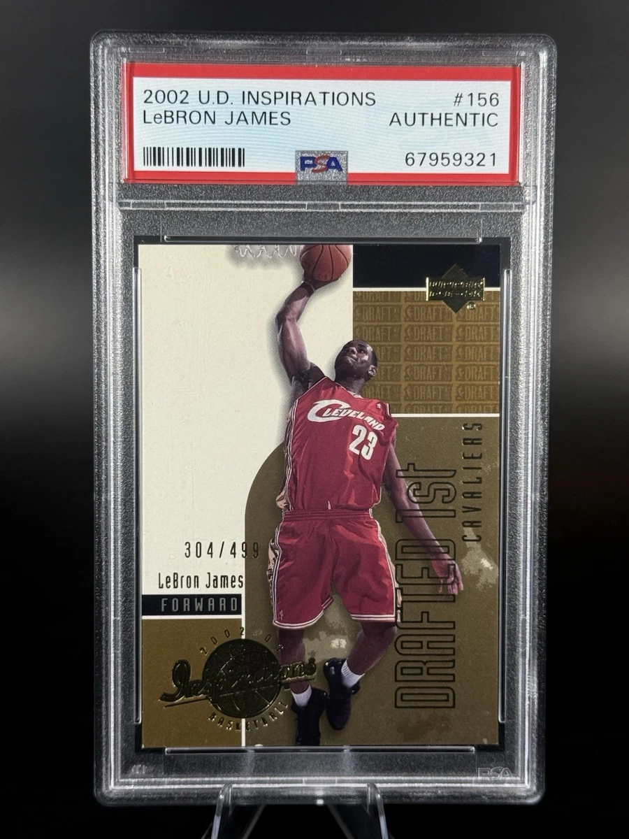 2002-03 Upper Deck Inspirations - LeBron James #156 for sale | eBay