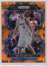 2021-22 Panini Prizm Orange Ice Prizm Wang Zhizhi Wang Zhi-zhi #273 1c78
