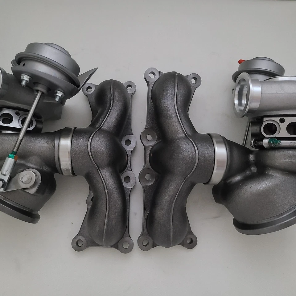 Doble actualización Turbo TD04L-17T apto para BMW N54 335i 335xi 335is 3,0 L 2007-2013 Foto 3 de 4