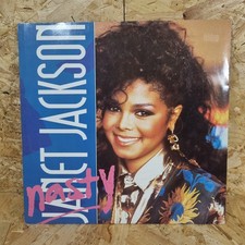 Janet Jackon, Nasty, 1986, 12" Vinyl Record Single A&M Records