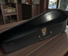 Antique Wooden Coffin Small Violin Case - Customized 15  