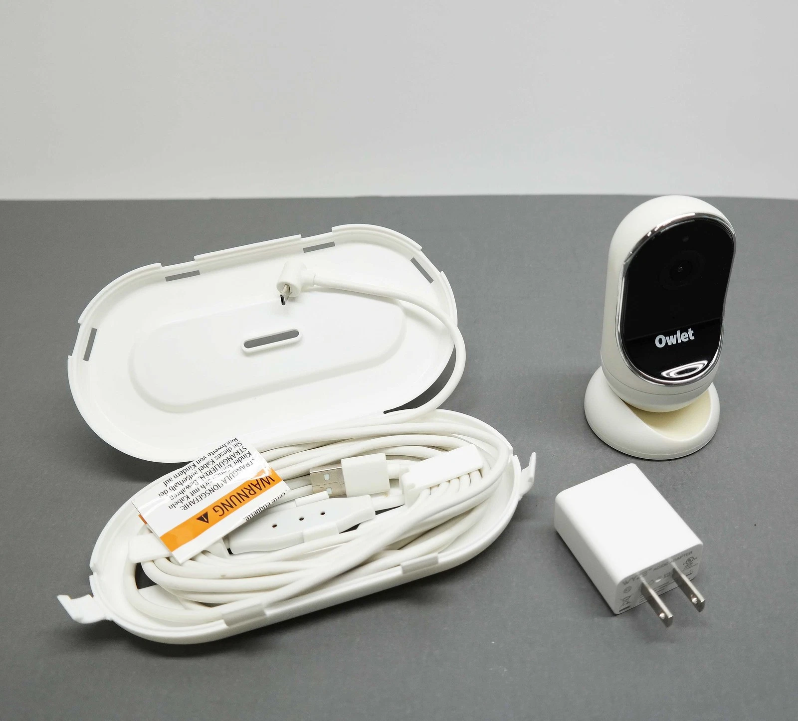 Owlet Cam Smart Baby Monitor White 75570632