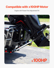 Adjustable Transom Saver 23-35 in Boat Transom Saver with Composite Head