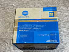 Genuine Konica Minolta TNP50Y Toner Cartridge Yellow A0X5234 Bizhub C3100P OEM