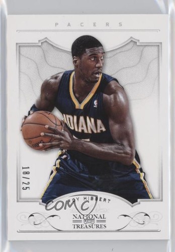 Roy Hibbert #27 — 2012 Panini National Treasures basketball card