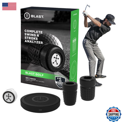 Blast Motion Golf Swing Stroke Analyzer - Real-Time Feedback Swing Metrics