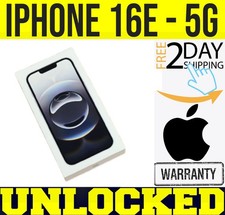 APPLE IPHONE 16e 128GB WHITE (FACTORY UNLOCKED) ✅ APPLE WARRANTY✅ ❖SEALED❖