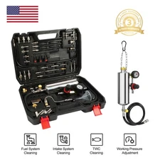 C100 Petrol Fuel Injector Cleaner Kit Non-Dismantle Fuel System Cleaning Machine