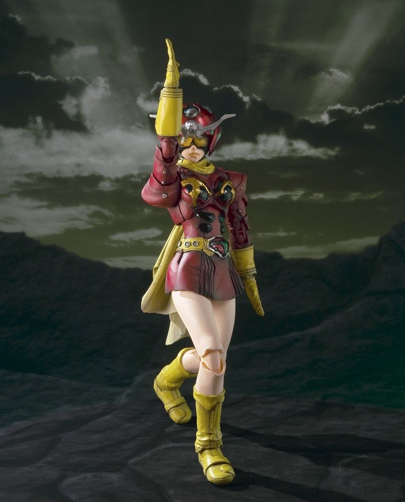 S.I.C. 55 Masked Kamen Rider Stronger & Tackle Figure Bandai