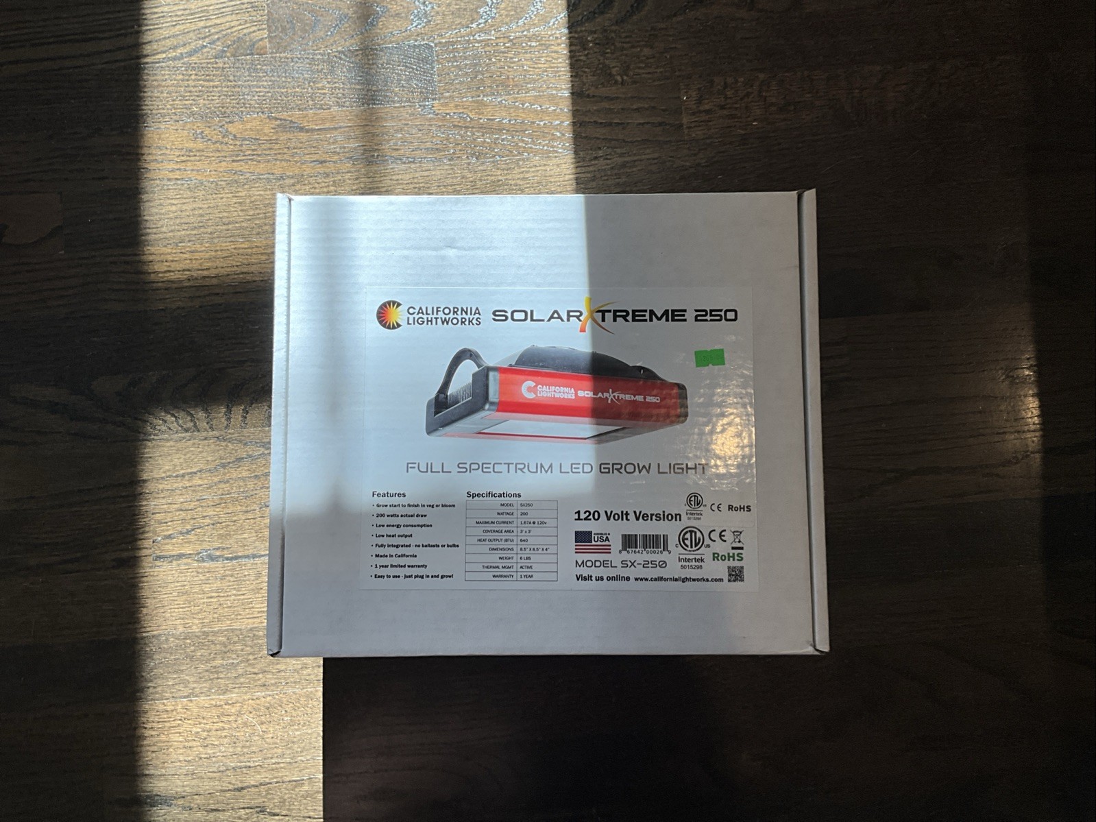 Works Solar Xtreme 250 Full Spectrum Led From Light