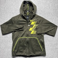 Boys nike dry fit standard fit zip up hoodie size L