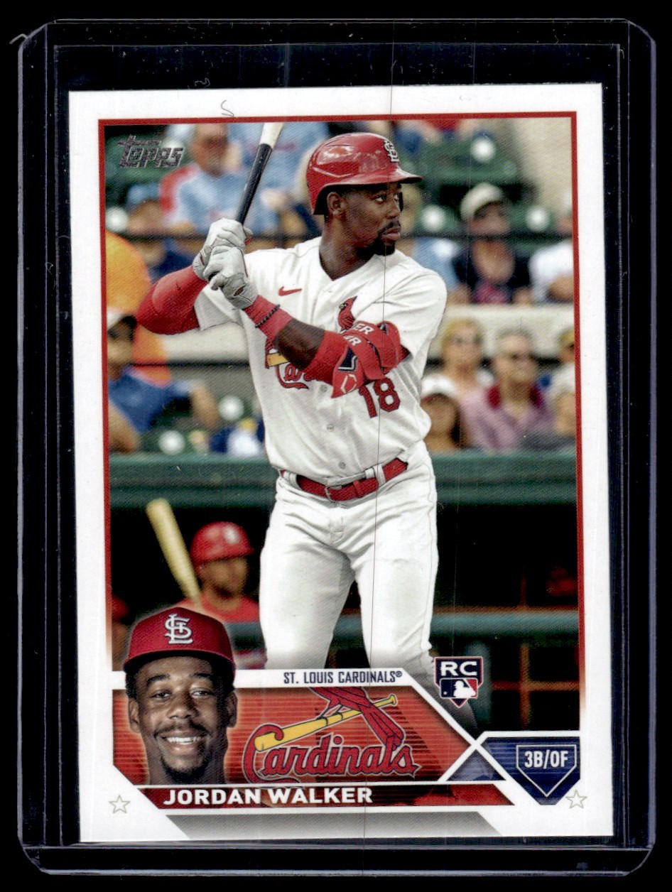 2023 Topps Jordan Walker RC St. Louis Cardinals #344