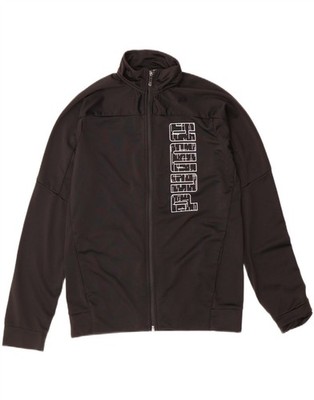 Puma Jungen Graphic Trainingsanzug Oberteil Jacke 13-14 Jahre schwarz AV08