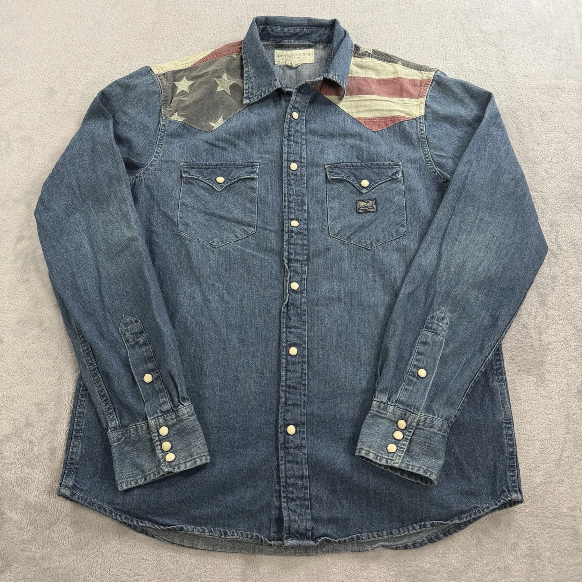 Denim & Supply Ralph Lauren Casual Button-Down Shirts for Men for