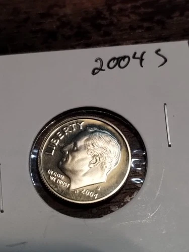 2004-S Roosevelt Dime Proof — photo from the most recent tracked eBay sale