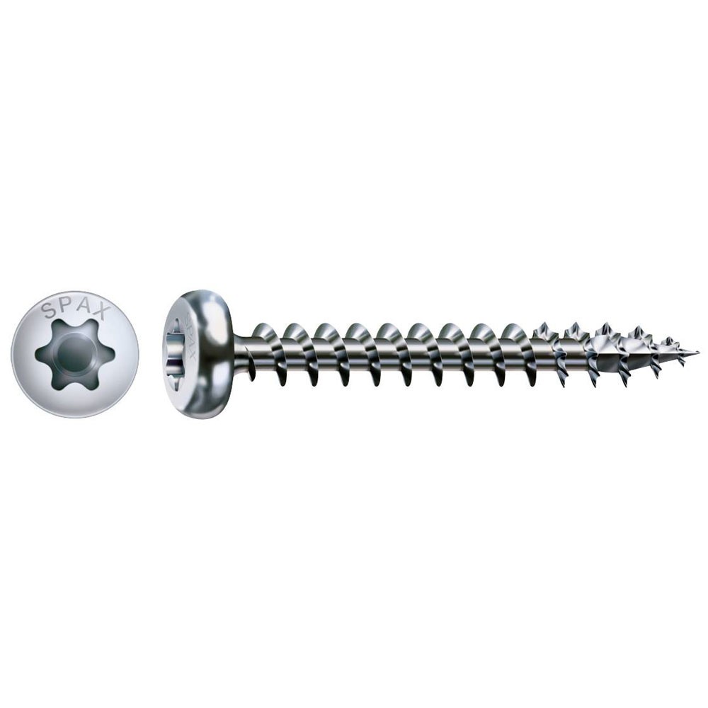 SPAX Universal Pan Screw 4.5 x 25mm T-Star Plus Steel WIROX 1000pc