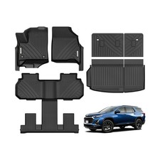 YITAMOTOR Floor Mats Set for 7 Seats Captain Chairs Chevy Traverse 2024-2026 ...