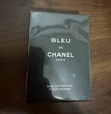 Bleu de CHANEL Eau de Toilette Spray Men Citrus Aromatic, 3.4 fl oz 100ml 
