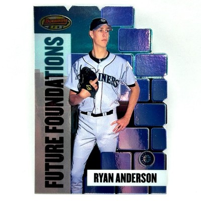 1999 Bowman's Best Fresh Foundations Ryan Anderson #FF6 Mach 1 /3000 Mariners NM