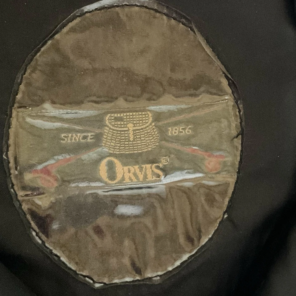 Винтажная вощеная хлопковая шляпа-сафари Orvis размер XL для улицы кустарник федора буни - Изображение 4 из 4