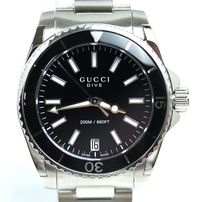 GUCCI Dive Watch YA136403/136.4 Womens 364554