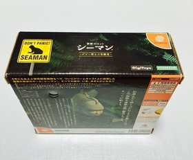 Seaman Kindan no Pet Sega Dreamcast DC CIB W/Box Japan Import Unused Retro Rare