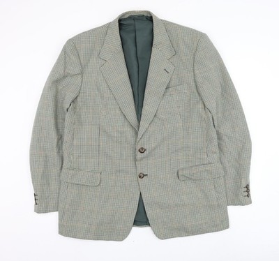 Anzugjacke Herren UK Größe 44 Enrico Gorlani Regular grün