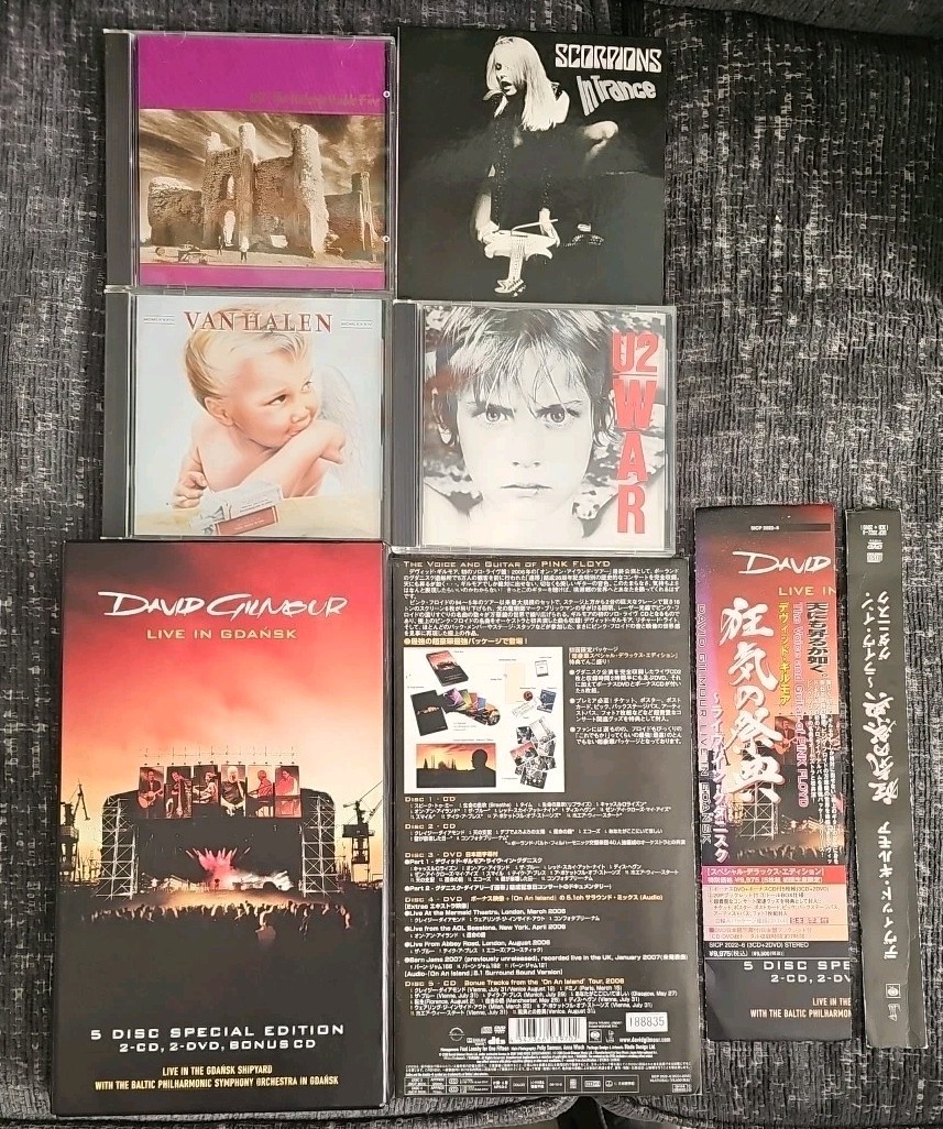 David Gilmour Live in Gdańsk 5DISC DAVID GILMOUR LIVE IN GDANSK 5-DISC SPECIAL DELUXE EDITION Japan