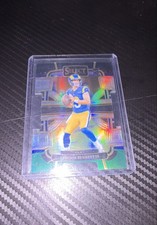 2023 Panini Select - Concourse Stetson Bennett #55 Black & Green Prizm Die-CutRC