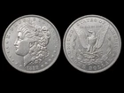 1889 Morgan Silver Dollar $1 90% Silver High AU / Near UNC Strong Detail Collect