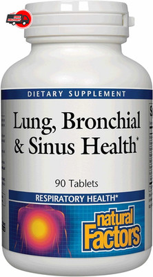 Natural Factors Lung, Bronchial & Sinus Health - Respiratory Health Supplemen...