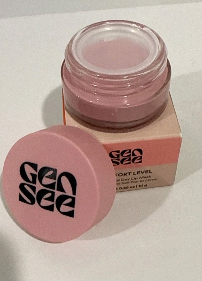 NWT Gen See Comfort Level Night and Day Lip Mask 0.35 oz / 10g