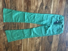 SHEIN Leather Green Flare Pants Size Large
