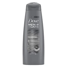 Dove Men + Care Shampoo Purifying Charcoal + Clay 12 Fl Oz Plant-Based New