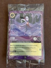 Elsa - The Fifth Spirit 6/P3 - Disney Lorcana Promo Card - Sealed