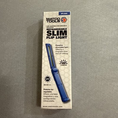 Matco Tools Slim Rechargeable Light With UV - SFL500