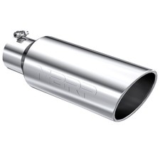 Mbrp T5130 Stainless Steel Angled Rolled End Round 4 Inch Universal Exhaust Tip Mbrp T5130 Stainless Steel Angled Rolled End Round 4 Inch Universal Exhaust Tip
