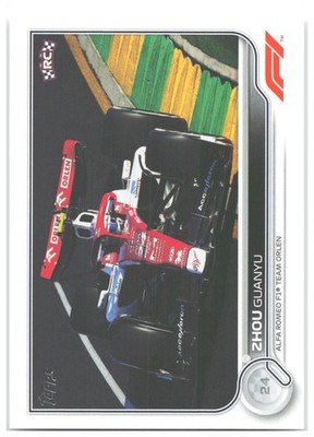 Zhou Guanyu 2022 Topps Formula 1 67 NM