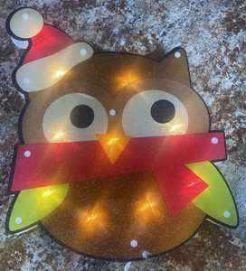Instant Decor Lighted Christmas Decorations Window Indoor Outdoor Lot Of 5