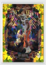 2021 Legacy Under the Lights Yellow Diamond /25 Greg Rousseau Rookie #UL-GR SSP