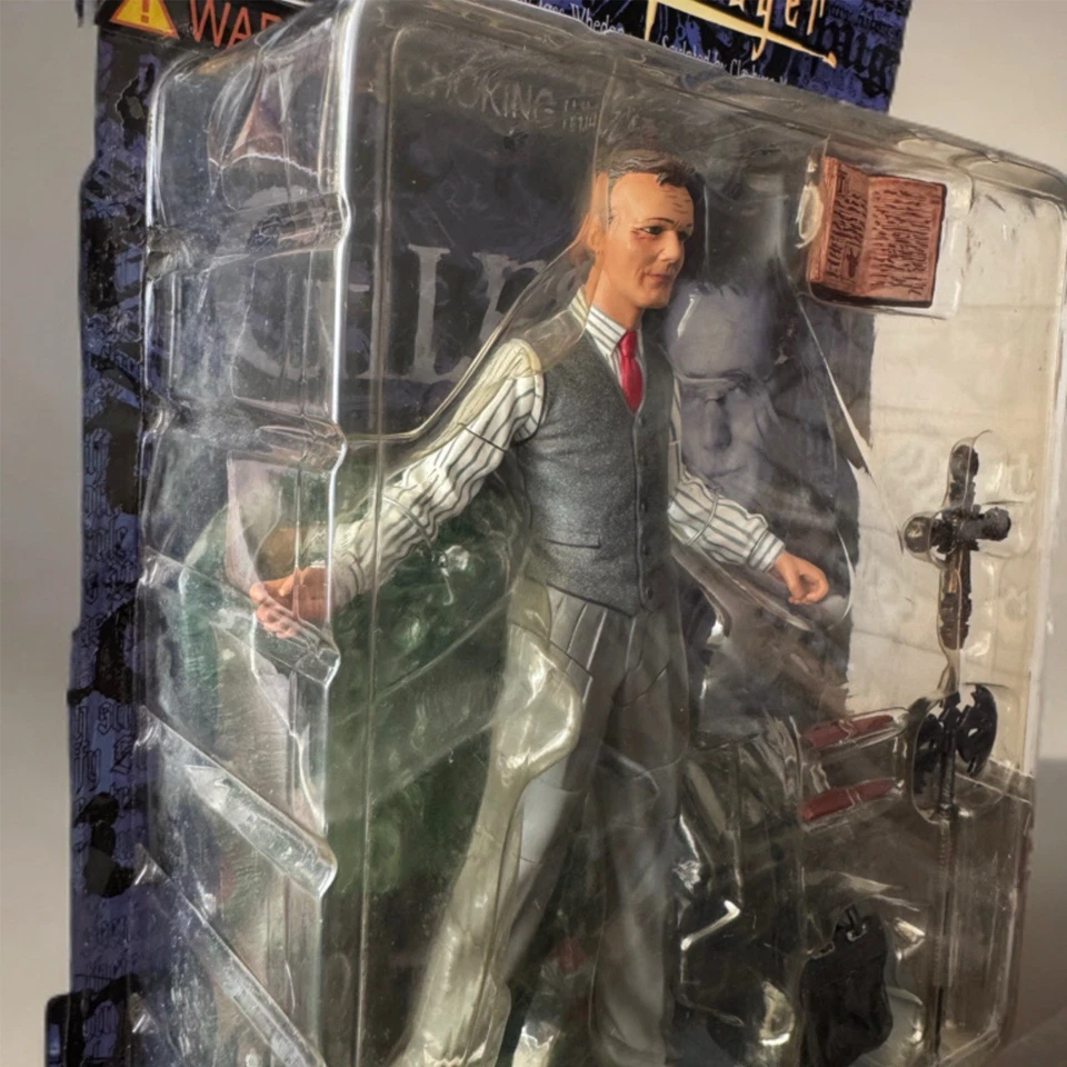 Figura de acción Buffy the Vampire Slayer Giles 1999 Moore Collectibles nueva en caja Foto 3 de 4